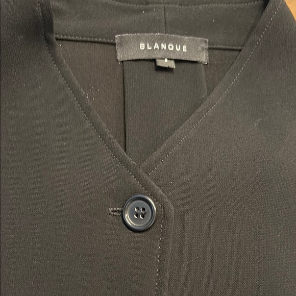 Women's Black and White Blanque Jacket - Picture 9 of 9